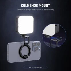 NEEWER PA030 Magnetic IPhone Tripod Mount -Photography Equipment 6 637f5975 2eb7 4f95 ac74 cb2574f49ef1