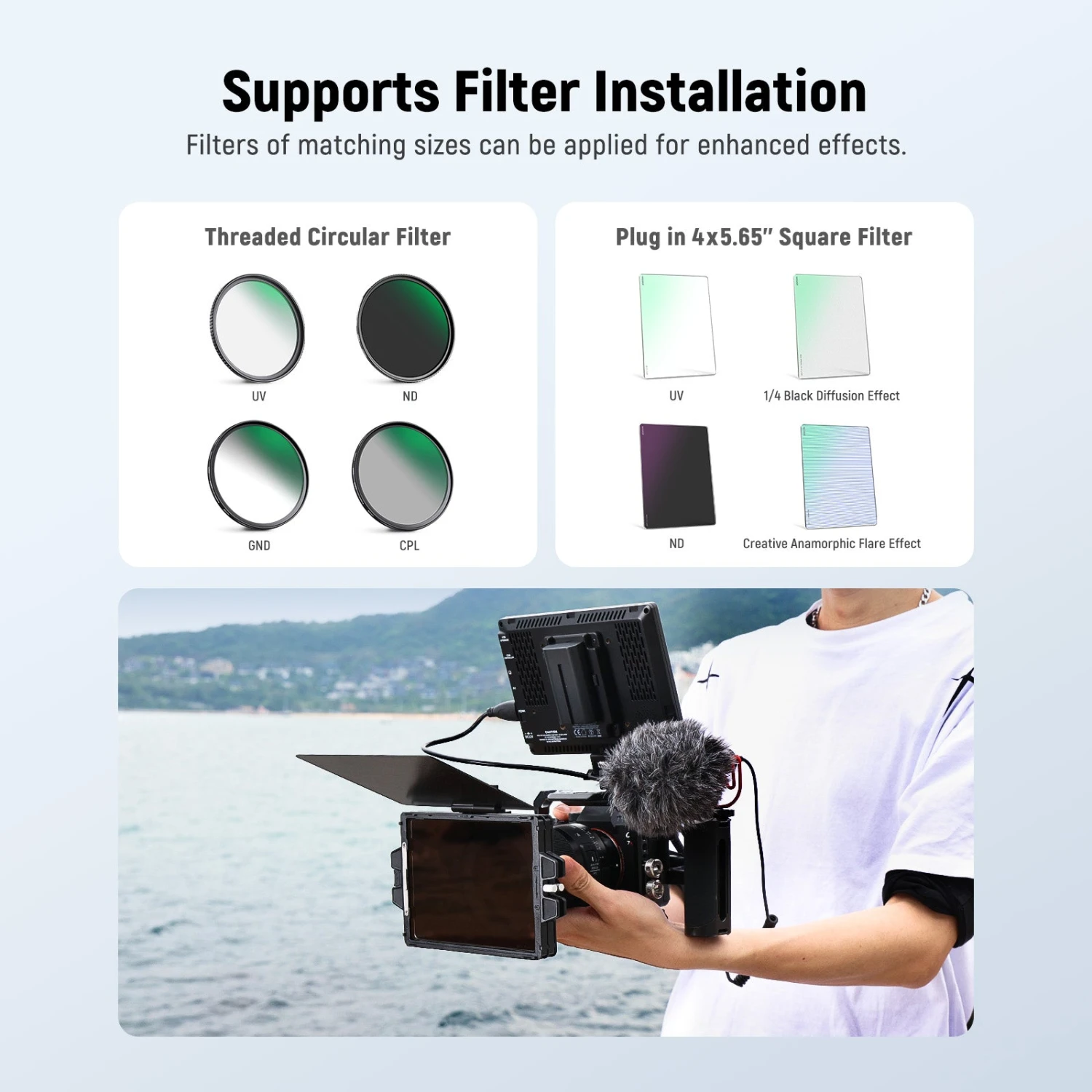 NEEWER PG002 Mini Matte Box 6 NEEWER PG002 Mini Matte Box - Image 6