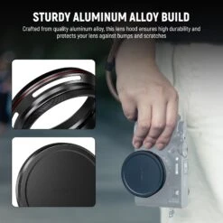 NEEWER CA086 Round Lens Hood For Fujifilm X100V & X100VI -Photography Equipment 6 841cc30f a8b7 4df0 b86f 337d19f064a8