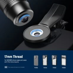 NEEWER LS-36 PRO 7X Telephoto Lens With 17mm Lens Thread Phone Lens Clip 13 NEEWER LS-36 PRO 7X Telephoto Lens With 17mm Lens Thread Phone Lens Clip -Photography Equipment 6 89e4886a 98a5 4b68 9c69 47f7a42aef85