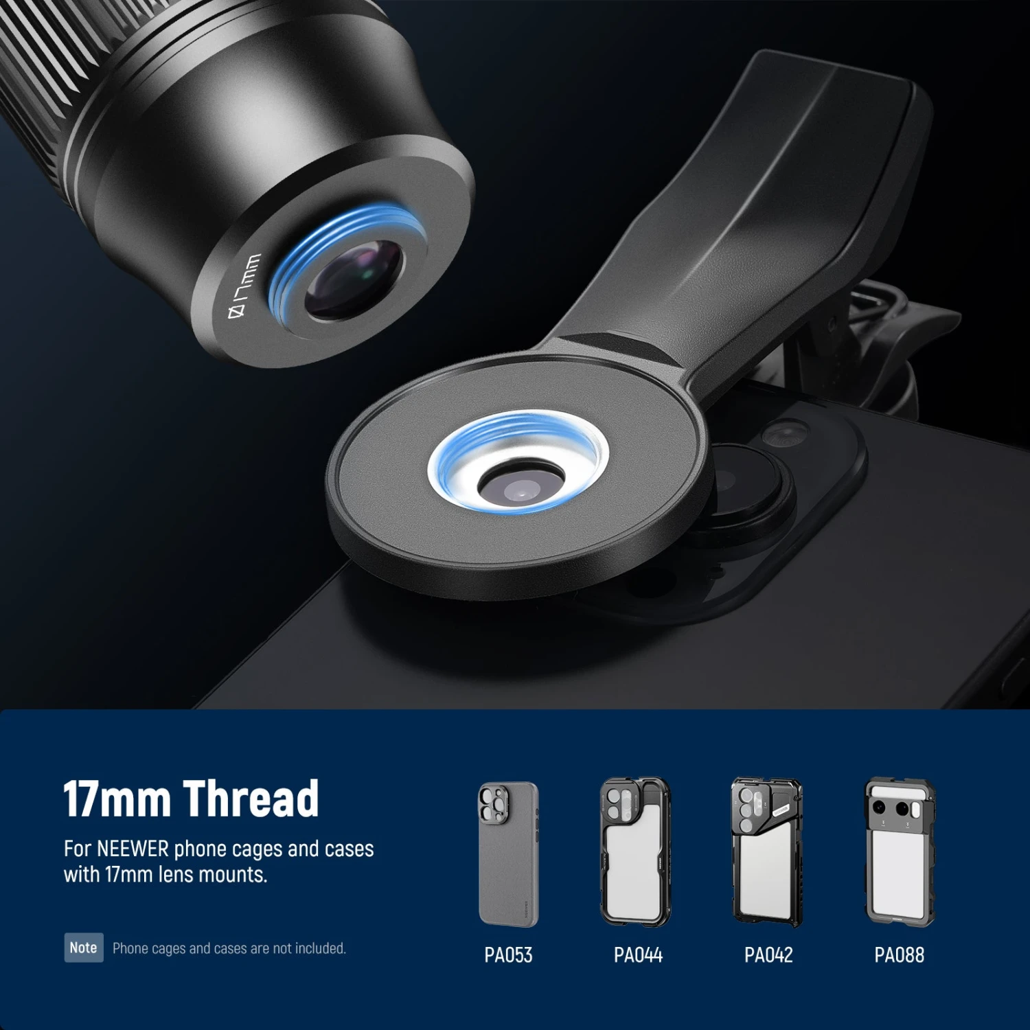 NEEWER LS-36 PRO 7X Telephoto Lens With 17mm Lens Thread Phone Lens Clip 6 NEEWER LS-36 PRO 7X Telephoto Lens With 17mm Lens Thread Phone Lens Clip - Image 6