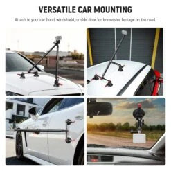 NEEWER CA136 Triple Suction Cup Extension Pole Car Mount Kit 13 NEEWER CA136 Triple Suction Cup Extension Pole Car Mount Kit -Photography Equipment 6 8fa54974 0c16 4f5d b84f 785997107c10