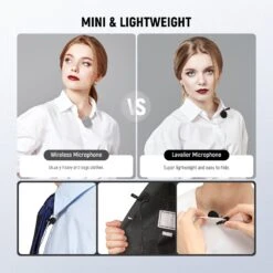 NEEWER LM3 Wired Dual Lavalier Microphones With 13ft 3.5mm TRS Extension Cable 14 NEEWER LM3 Wired Dual Lavalier Microphones With 13ft 3.5mm TRS Extension Cable -Photography Equipment 6 95ad8ba3 9eaf 43bd 8be8 9b3d0aac849f