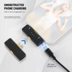 NEEWER KM15 Wireless Microphone Set For Phone With Type C Interface 14 NEEWER KM15 Wireless Microphone Set For Phone With Type C Interface -Photography Equipment 6 a8ae8972 aa68 4aac 8310 bf305802e1e3