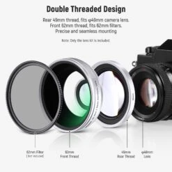 NEEWER LS-47 49mm 0.75x Wide Angle&1.4x Macro Additional Lens For Fujifilm X100 Series Cameras -Photography Equipment 6 b83d1071 fd66 4370 ae86 d71a75d90e69