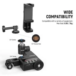 NEEWER Upgraded DL200 Motorized Camera Dolly With App Control 14 NEEWER Upgraded DL200 Motorized Camera Dolly With App Control -Photography Equipment 6 c97a52cc cc46 4e87 adf8 d01614bd9f8c