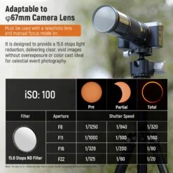 NEEWER FL-45 Clip On 67mm ND Phone Filter Kit 16 NEEWER FL-45 Clip On 67mm ND Phone Filter Kit -Photography Equipment 6 c99c7b61 8b79 4287 86bb 3331884b8381