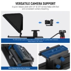 NEEWER X16 Remote Teleprompter -Photography Equipment 6 ca85ca1f 402d 490c 8c86 be88d727ae23