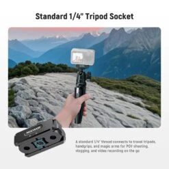 NEEWER AC011 Upgraded Magnetic Mount For DJI Osmo Action 5 Pro/4/3 13 NEEWER AC011 Upgraded Magnetic Mount For DJI Osmo Action 5 Pro/4/3 -Photography Equipment 6 cd89f064 2a8a 412b ae6c 5bed054a782c