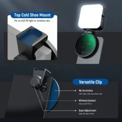 NEEWER 67mm Magnetic CPL Phone Filter 14 NEEWER 67mm Magnetic CPL Phone Filter -Photography Equipment 6 cefb82d2 35fa 4bcf 8a83 31fca04a9545