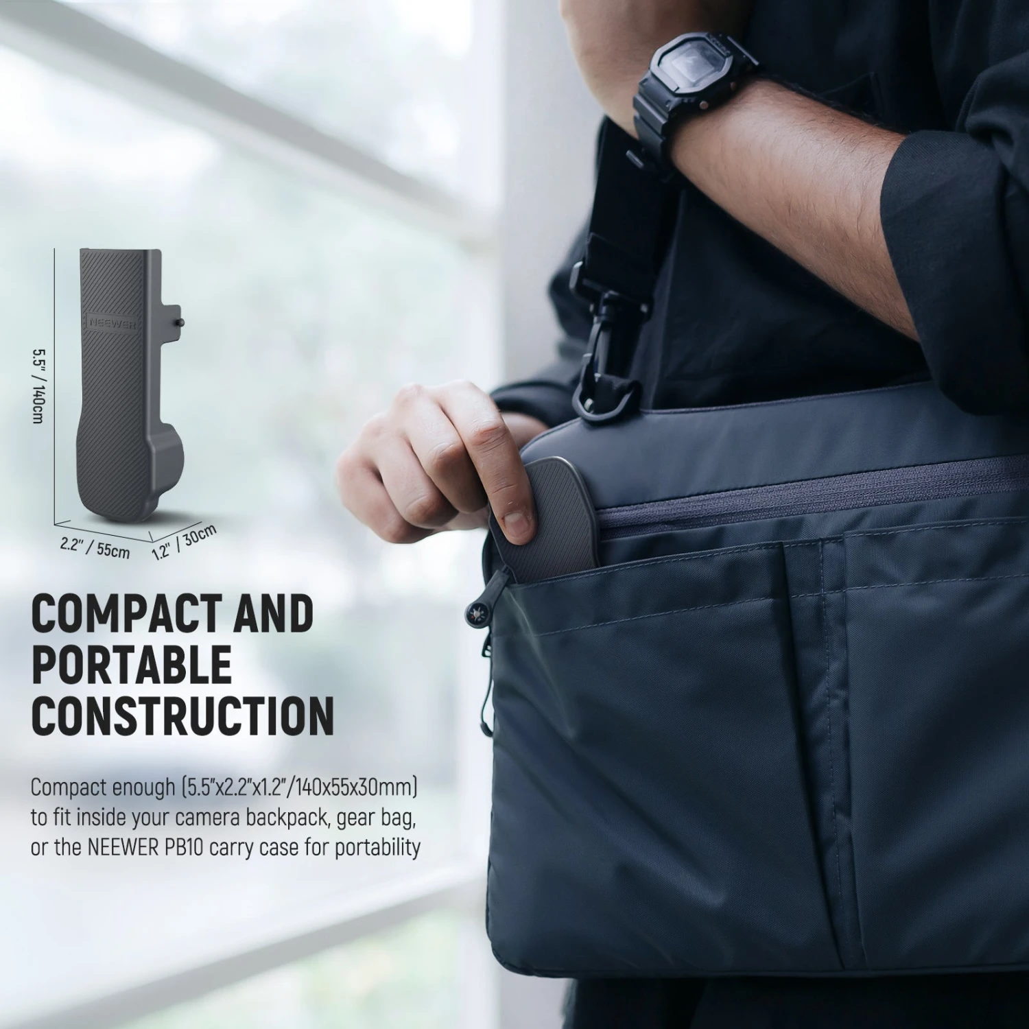 NEEWER GP40 Protective Cover For DJI Osmo Pocket 3 6 NEEWER GP40 Protective Cover For DJI Osmo Pocket 3 - Image 6