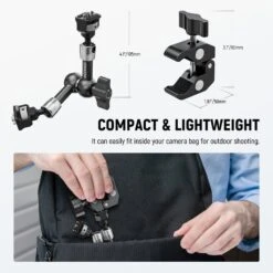 NEEWER ST07C/ST16C Magic Arm With Super Clamp 11 NEEWER ST07C/ST16C Magic Arm With Super Clamp -Photography Equipment 6 e436929a c67e 44f2 a3be c1690692e416