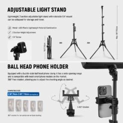 NEEWER BASICS BP300 Bi-Color LED Video Light Kit -Photography Equipment 6 e8d0c199 1be7 4093 a2ef 4576e6836184