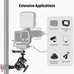 NEEWER UA021 Articulating Magic Arm 11 NEEWER UA021 Articulating Magic Arm -Photography Equipment 6 f642c8e4 b0d6 42ba 92a5 da117ec3e5b5
