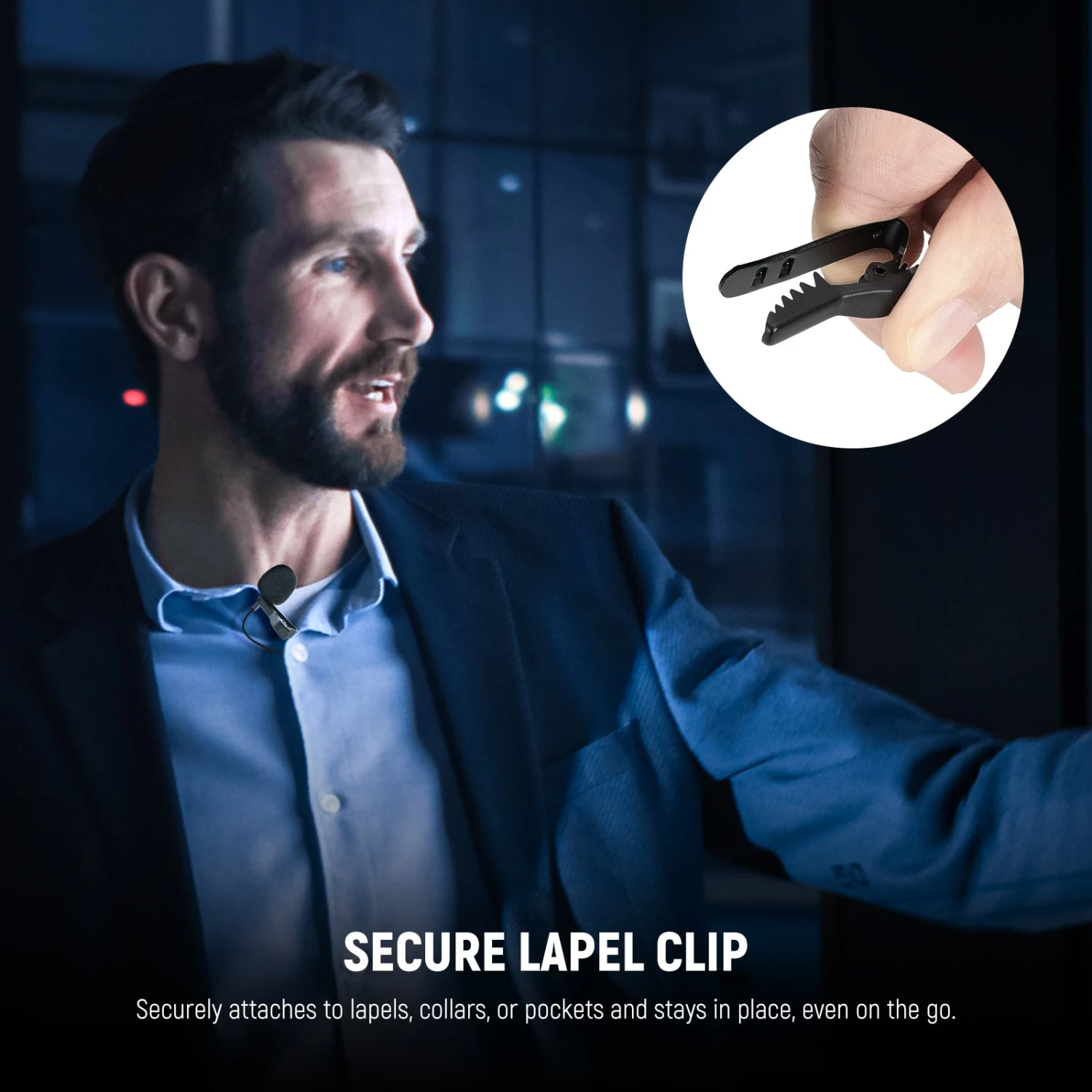 NEEWER LM3 Wired Dual Lavalier Microphones With 13ft 3.5mm TRS Extension Cable 7 NEEWER LM3 Wired Dual Lavalier Microphones With 13ft 3.5mm TRS Extension Cable - Image 7