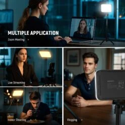 NEEWER BASICS BP66 LED Video Panel Desk Light -Photography Equipment 7 07f56c40 11ab 4b76 a4bb d1bb19279782