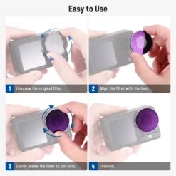 NEEWER FL-B04 4-Pack ND Filter Set For DJI Action 5 Pro/4 14 NEEWER FL-B04 4-Pack ND Filter Set For DJI Action 5 Pro/4 -Photography Equipment 7 0952683b 16c5 4b23 91a8 8cb14e2c9897