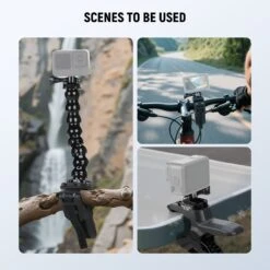 NEEWER GP-80 Flexible Clamp Mount For Action Cameras -Photography Equipment 7 0b29cf66 9b04 4259 999f 283a7af51672