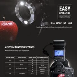NEEWER RF1-C/N/S 76Ws 5600K GN15 TTL Marco Ring Flash 13 NEEWER RF1-C/N/S 76Ws 5600K GN15 TTL Marco Ring Flash -Photography Equipment 7 1c86b1ce 86d9 44e3 b42b 3f69ed03e4c9