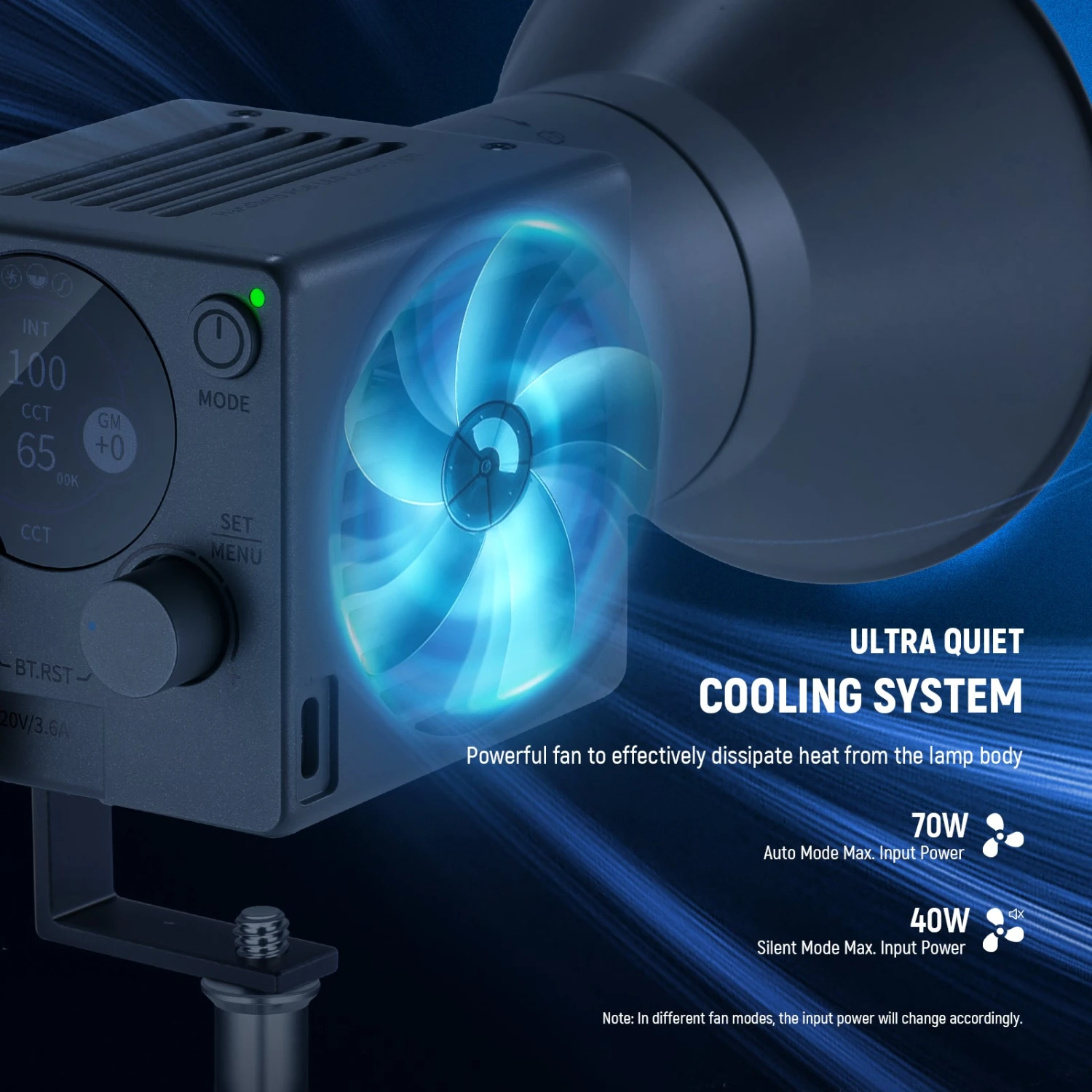 NEEWER HS60C Pro 60W Portable RGB LED Video Light 7 NEEWER HS60C Pro 60W Portable RGB LED Video Light - Image 7