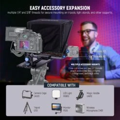 NEEWER X12II Remote Teleprompter -Photography Equipment 7 20254df6 232a 42f0 8fdd 1ba04e66b94d