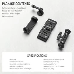 NEEWER CA144 Magnetic Fence Mount For Action Camera 13 NEEWER CA144 Magnetic Fence Mount For Action Camera -Photography Equipment 7 2373cdd4 3ee8 4db2 bc2b 1097802bb800