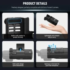 NEEWER BASICS GP-59 Extension Adapter Mount Kit For DJI Osmo Pocket 3 15 NEEWER BASICS GP-59 Extension Adapter Mount Kit For DJI Osmo Pocket 3 -Photography Equipment 7 240663b9 b849 4180 b760 268da6996b04