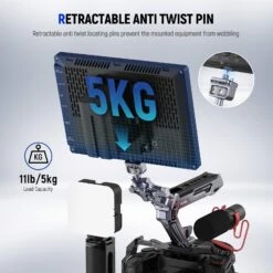 NEEWER UA071 Lightweight Magic Arm 14 NEEWER UA071 Lightweight Magic Arm -Photography Equipment 7 262b85e0 564a 4312 a2b6 b3a90638d984