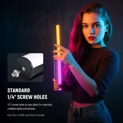 NEEWER TL20C/TL21C RGB Magnetic Handheld Light Wand Kit 23 NEEWER TL20C/TL21C RGB Magnetic Handheld Light Wand Kit -Photography Equipment 7 2991a0aa 6035 4e8b 9502 7941844cb5db