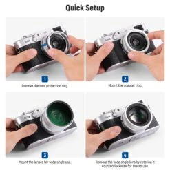 NEEWER LS-47 49mm 0.75x Wide Angle&1.4x Macro Additional Lens For Fujifilm X100 Series Cameras -Photography Equipment 7 2be15933 b8df 41cb a6da 3c93eb325592