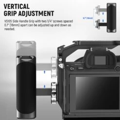NEEWER CA007 Top Handle And VS105 Side Handle Grip Kit 17 NEEWER CA007 Top Handle And VS105 Side Handle Grip Kit -Photography Equipment 7 2d3fb269 5af2 4ad1 affa 747e25c9dbdb