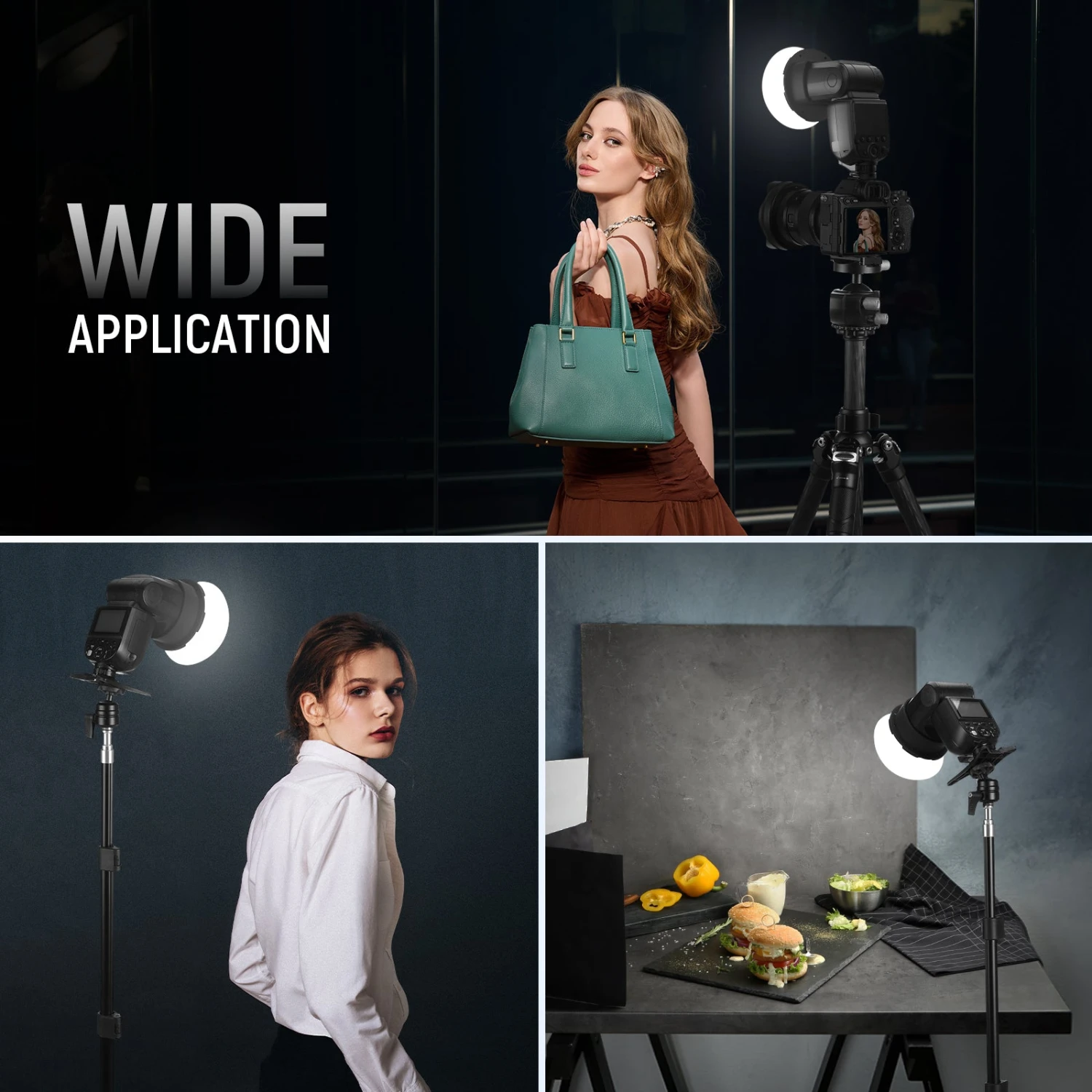 NEEWER CRS9 Silicone Flash Diffuser For NEEWER Square/Round Head Flashes 7 NEEWER CRS9 Silicone Flash Diffuser For NEEWER Square/Round Head Flashes - Image 7