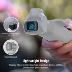 NEEWER FL-B33 Black Diffusion 1/4 Filter&0.75X Wide Angle Lens For DJI Osmo Pocket 3 -Photography Equipment 7 306708a9 2545 4d4c 9557 8c2497c35461