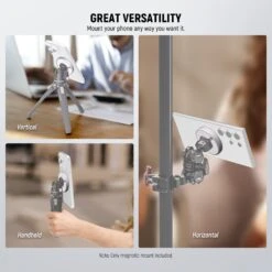 NEEWER PA080 Magnetic Phone Tripod Mount 14 NEEWER PA080 Magnetic Phone Tripod Mount -Photography Equipment 7 3241207e 98ff 4a2c b734 9c1a2dcef279