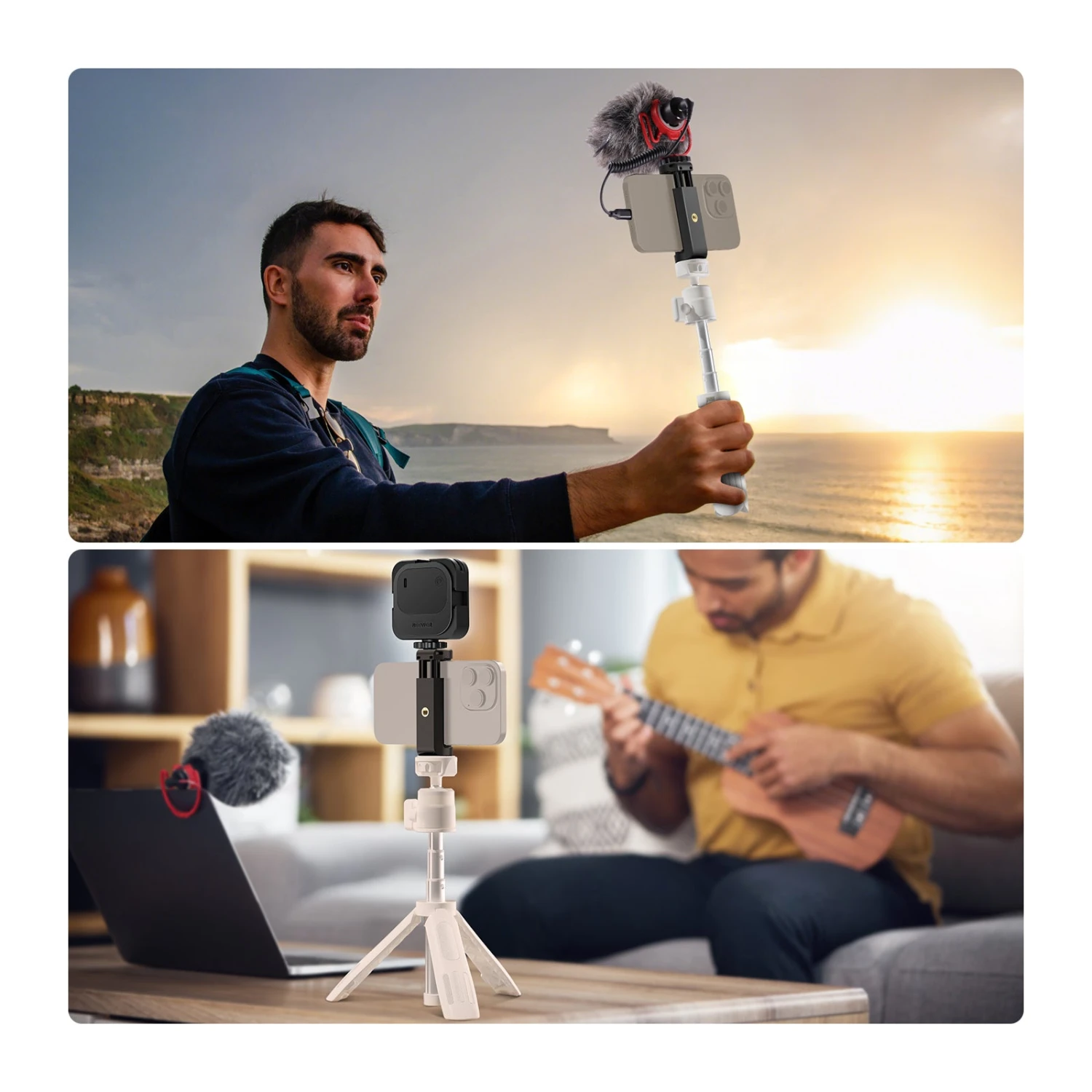 NEEWER BASICS TP43 Mini Desktop Selfie Stick Tripod 7 NEEWER BASICS TP43 Mini Desktop Selfie Stick Tripod - Image 7