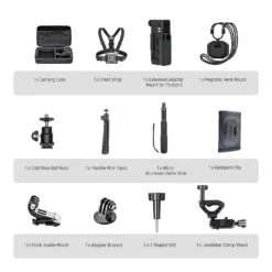 NEEWER BASICS GP-52 16 In 1 Adapter Mounts Accessories Kit For DJI OSMO Pocket 3 13 NEEWER BASICS GP-52 16 In 1 Adapter Mounts Accessories Kit For DJI OSMO Pocket 3 -Photography Equipment 7 52656952 a6f3 4d2a ac74 439a7ae019a8