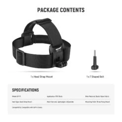 NEEWER GP-71 Adjustable Head Strap Mount For GoPro Series 13 NEEWER GP-71 Adjustable Head Strap Mount For GoPro Series -Photography Equipment 7 65c2d0b5 9f1d 4c35 aac2 993021159d87