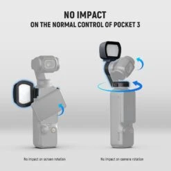 NEEWER BASICS M21C Magnetic RGB Fill Light For DJI OSMO Pocket 3 -Photography Equipment 7 66a7681b 11bb 4351 8ca8 2b27f9879be0