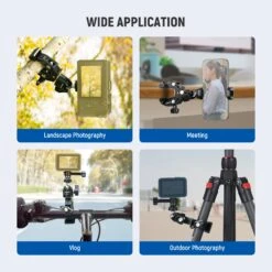 NEEWER ST87 Super Clamp With Ballhead -Photography Equipment 7 68edb2e4 d511 4db9 9267 2ef80520a9e5