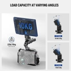 NEEWER CA007 Top Handle + MA006 Monitor Mount Set -Photography Equipment 7 7edf6b0c 6d6e 4200 beb8 dce0c23f263a