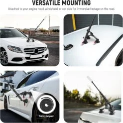 NEEWER CA065 Triple Suction Cup Car Mount -Photography Equipment 7 8b34fb9d dfa4 4622 a4cb 6315432b5147
