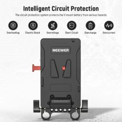 NEEWER VB-A1 V Mount Battery Adapter Plate -Photography Equipment 7 8dd69a0e ce6d 46bb a736 5e822c15656b