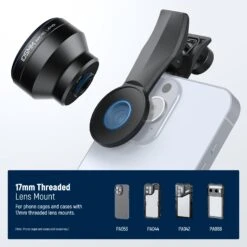 NEEWER LS-26 PRO 105mm Macro Lens With 17mm Phone Clip & 67mm Filter Adapter -Photography Equipment 7 9bad400a f1a4 405a a3ec 1eb0b9114175