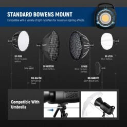 NEEWER CB60B 70W Bi-Color LED Video Light 16 NEEWER CB60B 70W Bi-Color LED Video Light -Photography Equipment 7 EN