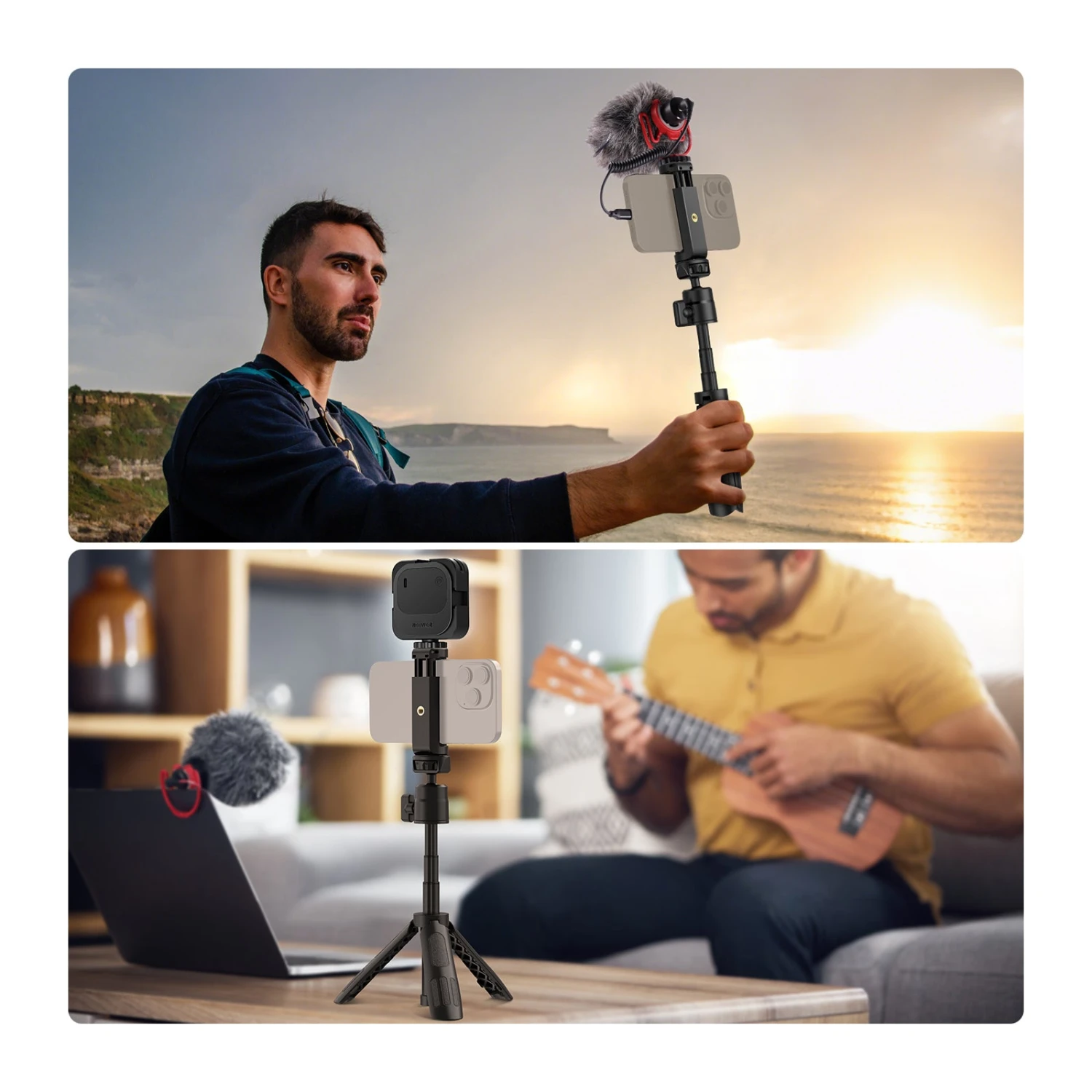 NEEWER BASICS TP43 Mini Desktop Selfie Stick Tripod 15 NEEWER BASICS TP43 Mini Desktop Selfie Stick Tripod - Image 15