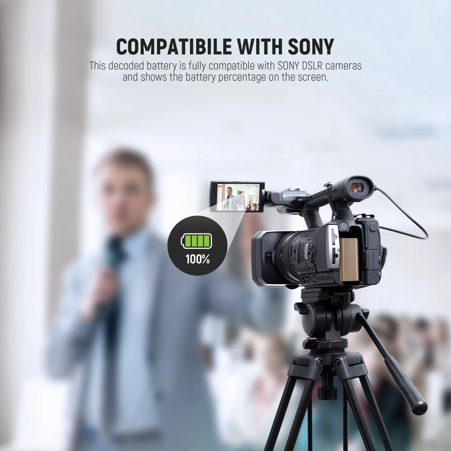 NEEWER NP-F550 3500mAh Replacement Battery 7 NEEWER NP-F550 3500mAh Replacement Battery - Image 7