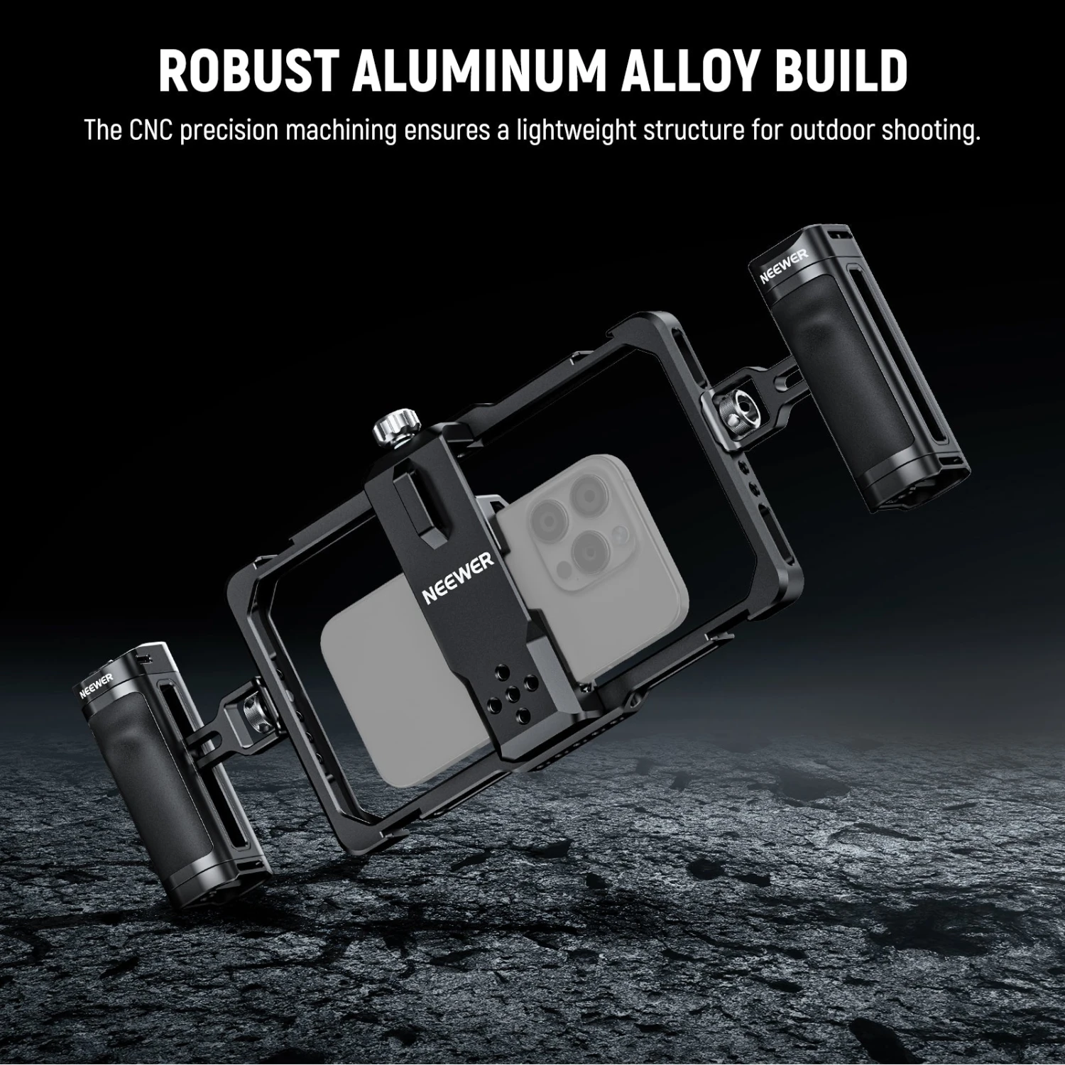 NEEWER PA009E Universal Phone Cage Video Rig 7 NEEWER PA009E Universal Phone Cage Video Rig - Image 7