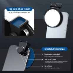 NEEWER FL-45 Clip On 67mm ND Phone Filter Kit 17 NEEWER FL-45 Clip On 67mm ND Phone Filter Kit -Photography Equipment 7 d4d53f83 3d7d 4924 a364 5a969f9ae897