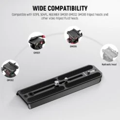 NEEWER QR6 Quick Release Plate For 501PL 504PL 14 NEEWER QR6 Quick Release Plate For 501PL 504PL -Photography Equipment 7 d644f5a9 4e56 47e8 ac8b 01ce1d0be4a0