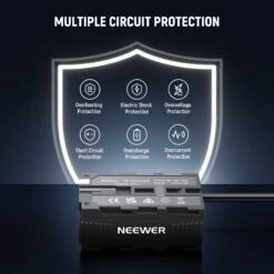 NEEWER VP-F550X2 Dual Sided Dummy Battery Adapter With Display -Photography Equipment 7 d816f1d2 ffb3 46ce a7ce 7160cce6c72d